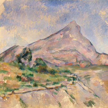 Сезанн картина Sainte Victoire Эрмитаж пейзажи природы Сафиуллин