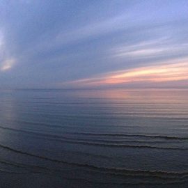 Морской закат Юрмала пейзажи природы Альберт Сафиуллин