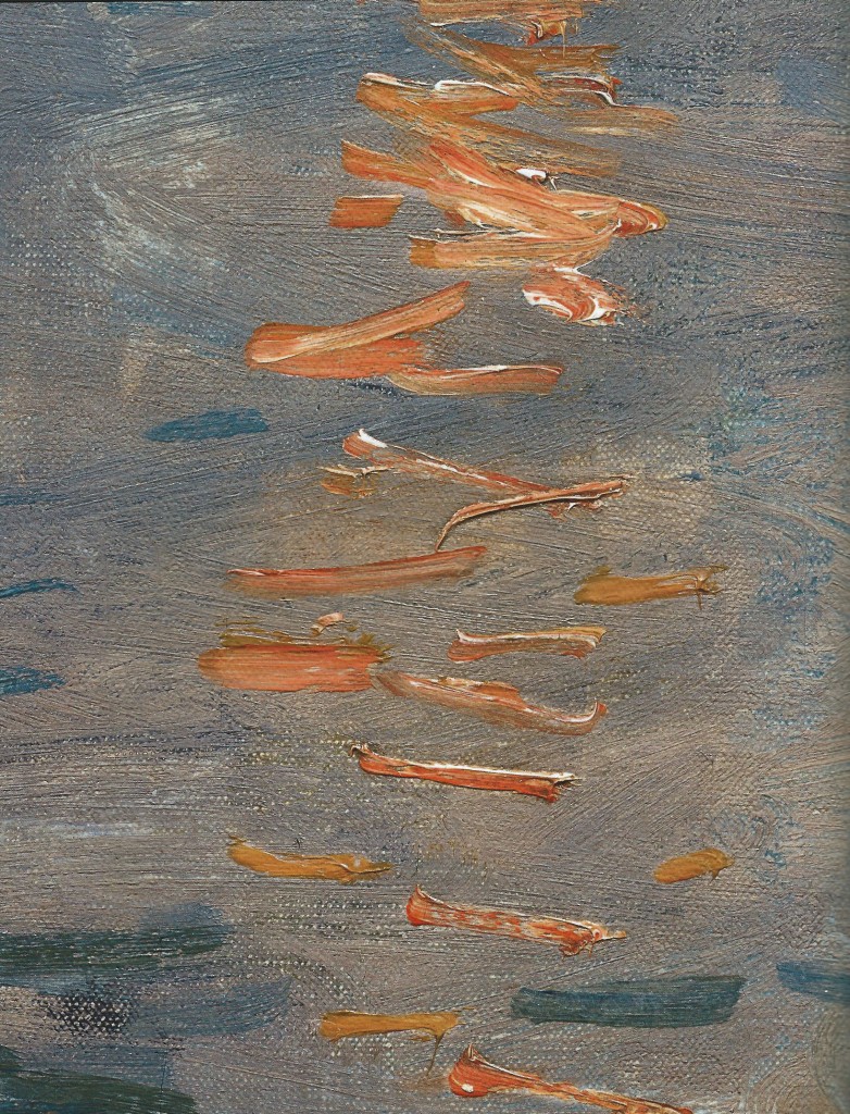 Клод Моне - Впечатление. Восход солнца, 1872 (Paris, Musee Marmottan Monet) фрагмент 1 3169