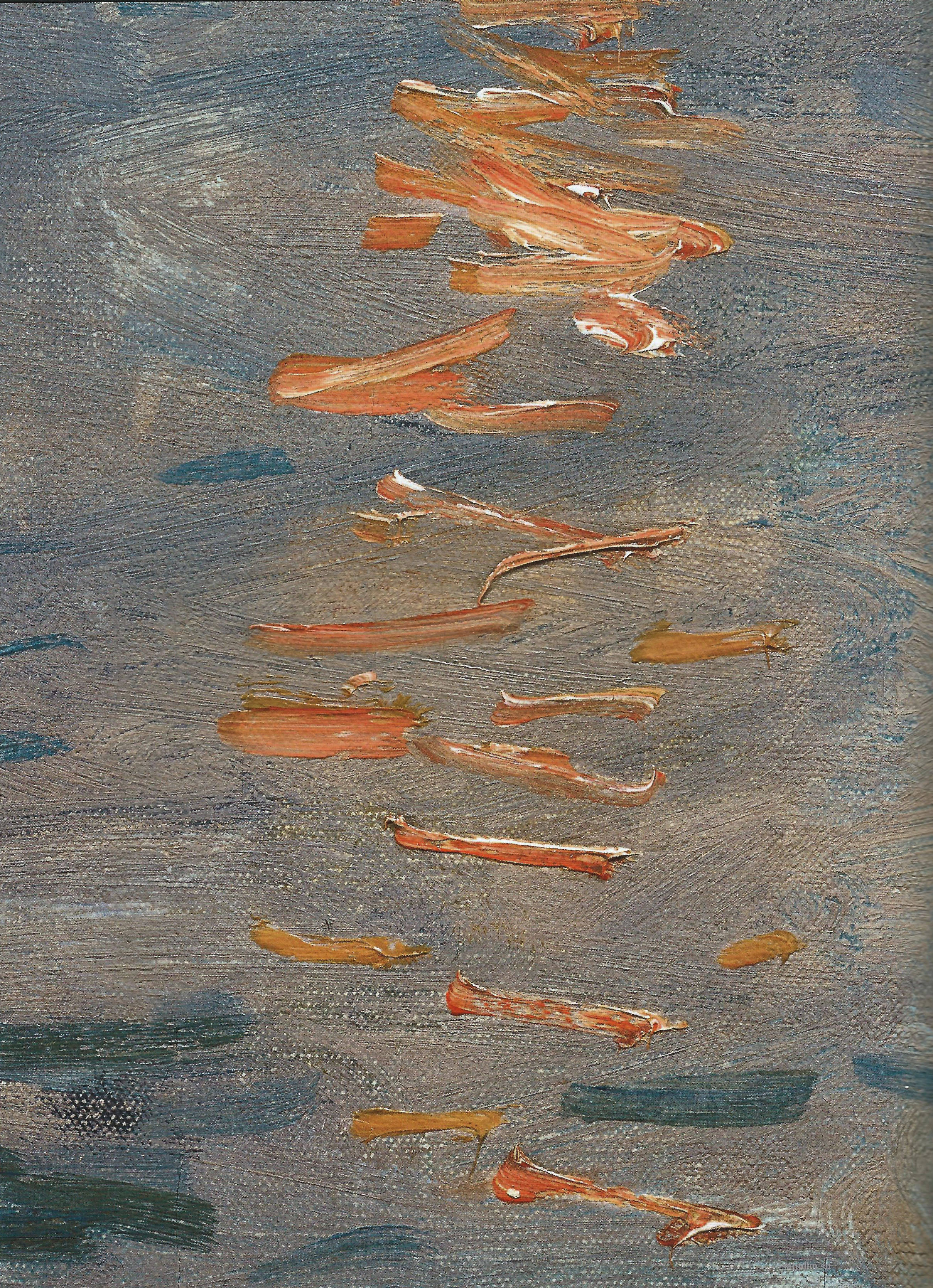 Пейзажи природы картины Клод Моне Impression Sunrise 1872 фрагмент Альберт Сафиуллин