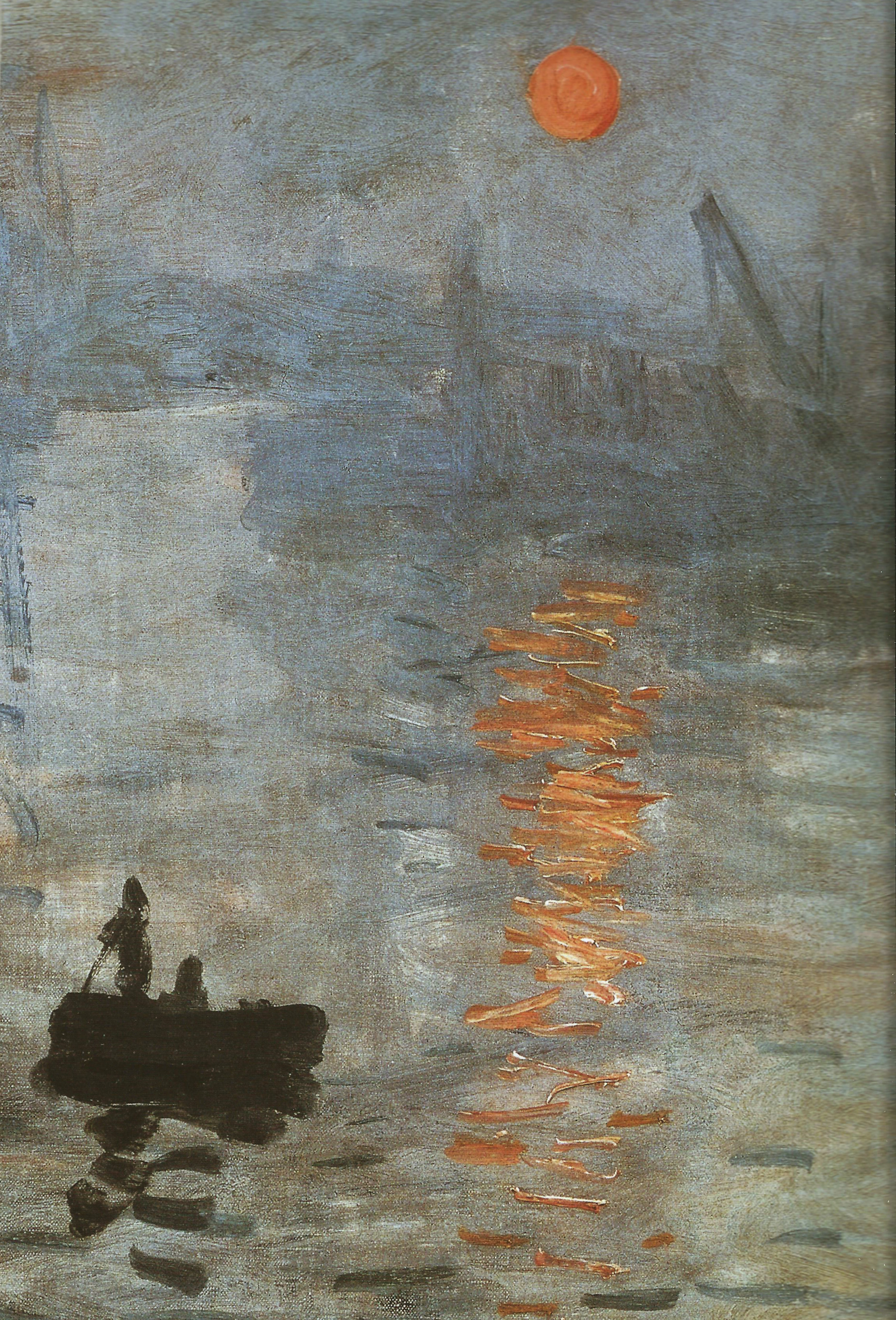 Пейзажи природы картины Клод Моне Впечатление Восход солнца Альберт Сафиуллин