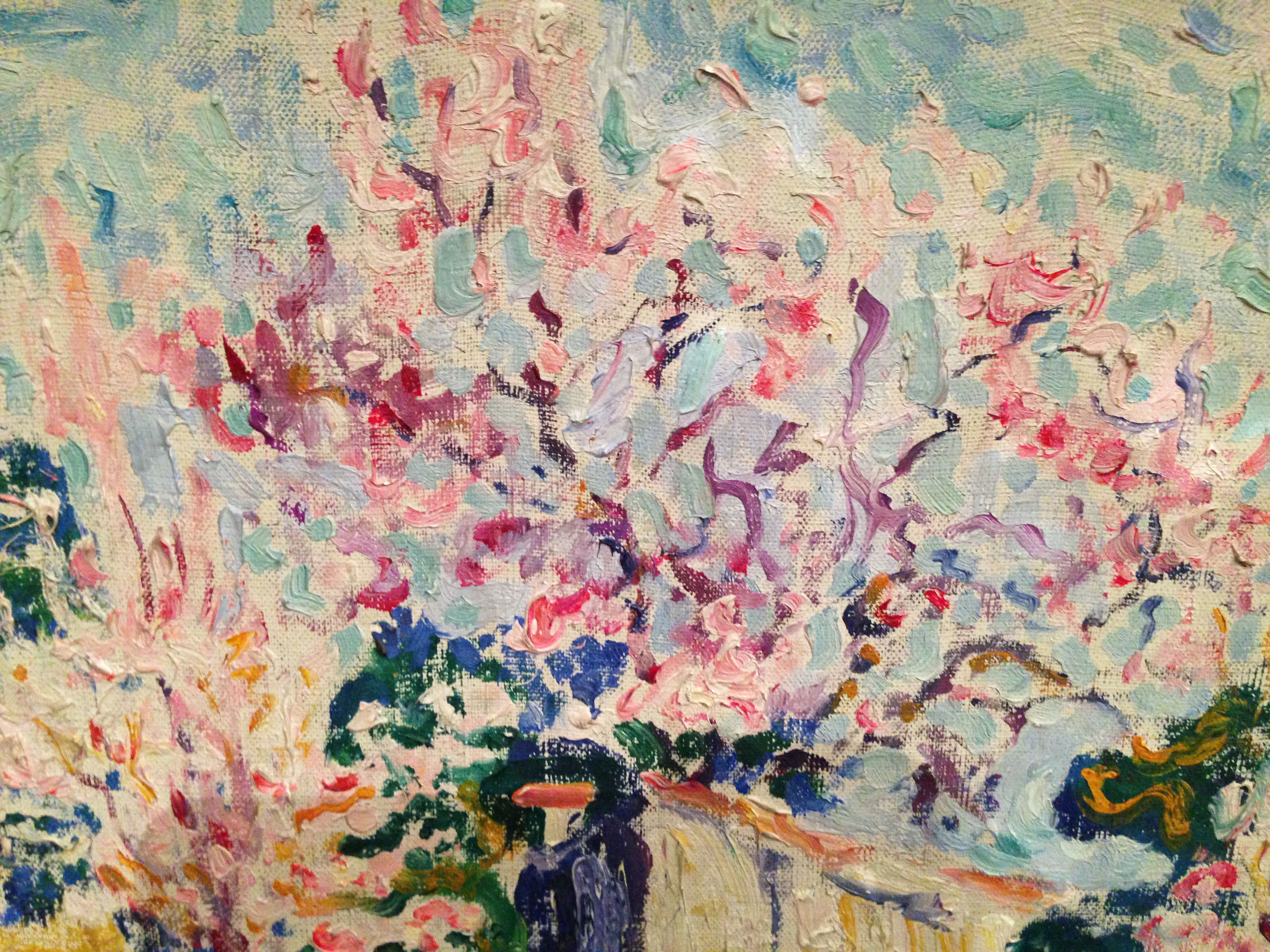 Художник Поль Синьяк Paul Signac картина Spring in Provence Saint Tropez пейзажи природы Альберт Сафиуллин