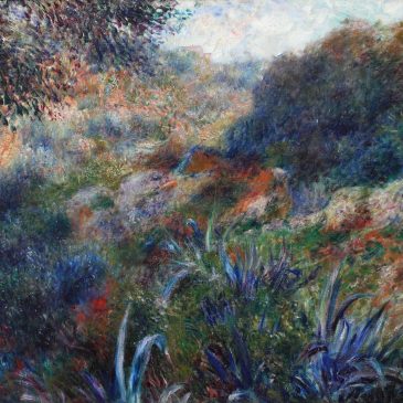 Художник Ренуар Renoir картина Алжирский пейзаж Овраг дикарки пейзажи природы Альберт Сафиуллин