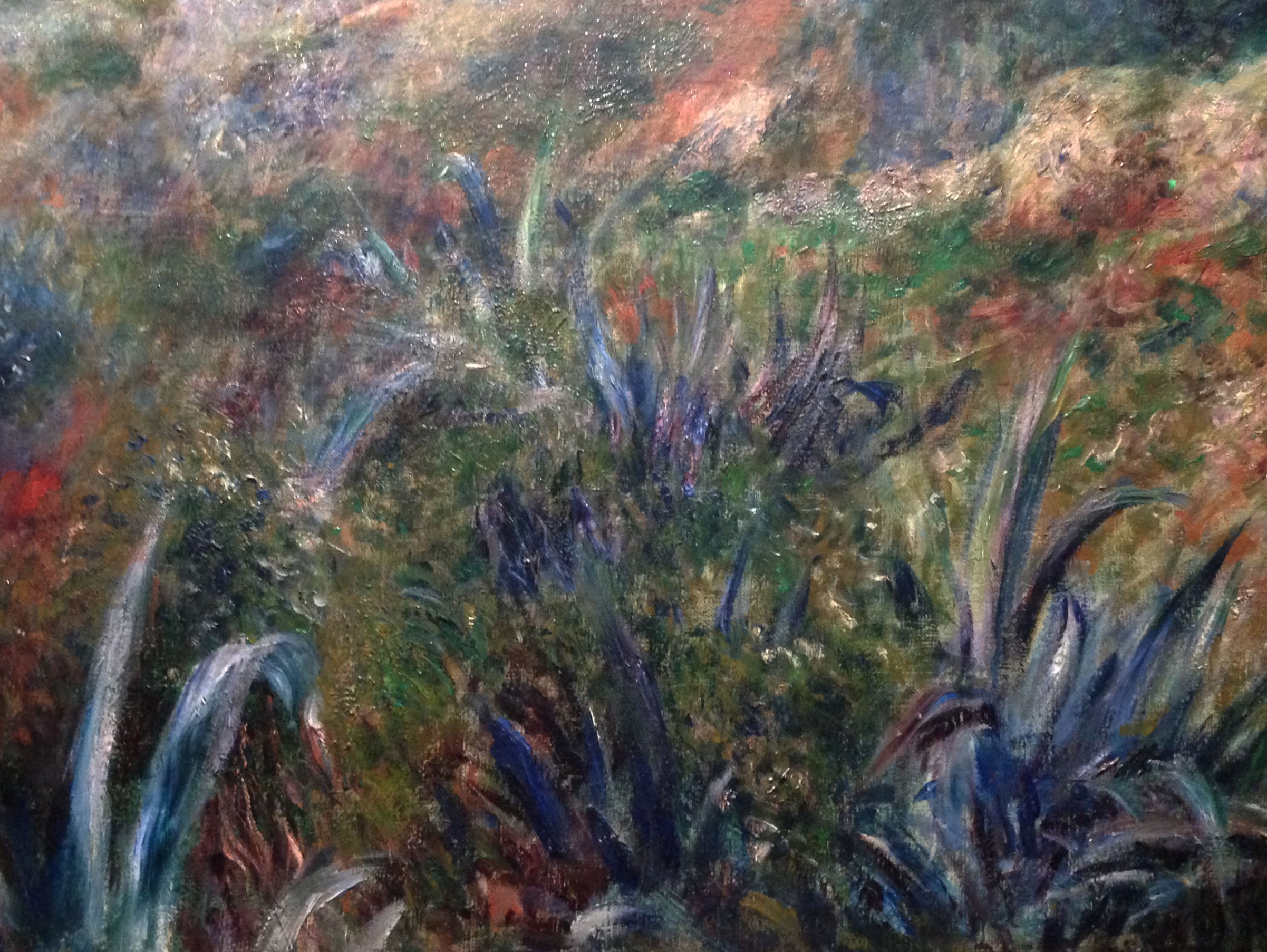 Художник Ренуар Renoir картина Алжирский пейзаж Овраг дикарки Paysage algérien пейзажи природы Альберт Сафиуллин