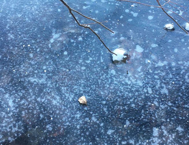 Первый лед на реке пейзажи природы Альберт Сафиуллин