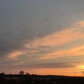 Латвия Юрмала Весна Март закат солнца в Юрмале пейзажи природы Альберт Сафиуллин