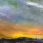 Картина Морской пейзаж шторм закат Альберт Сафиуллин