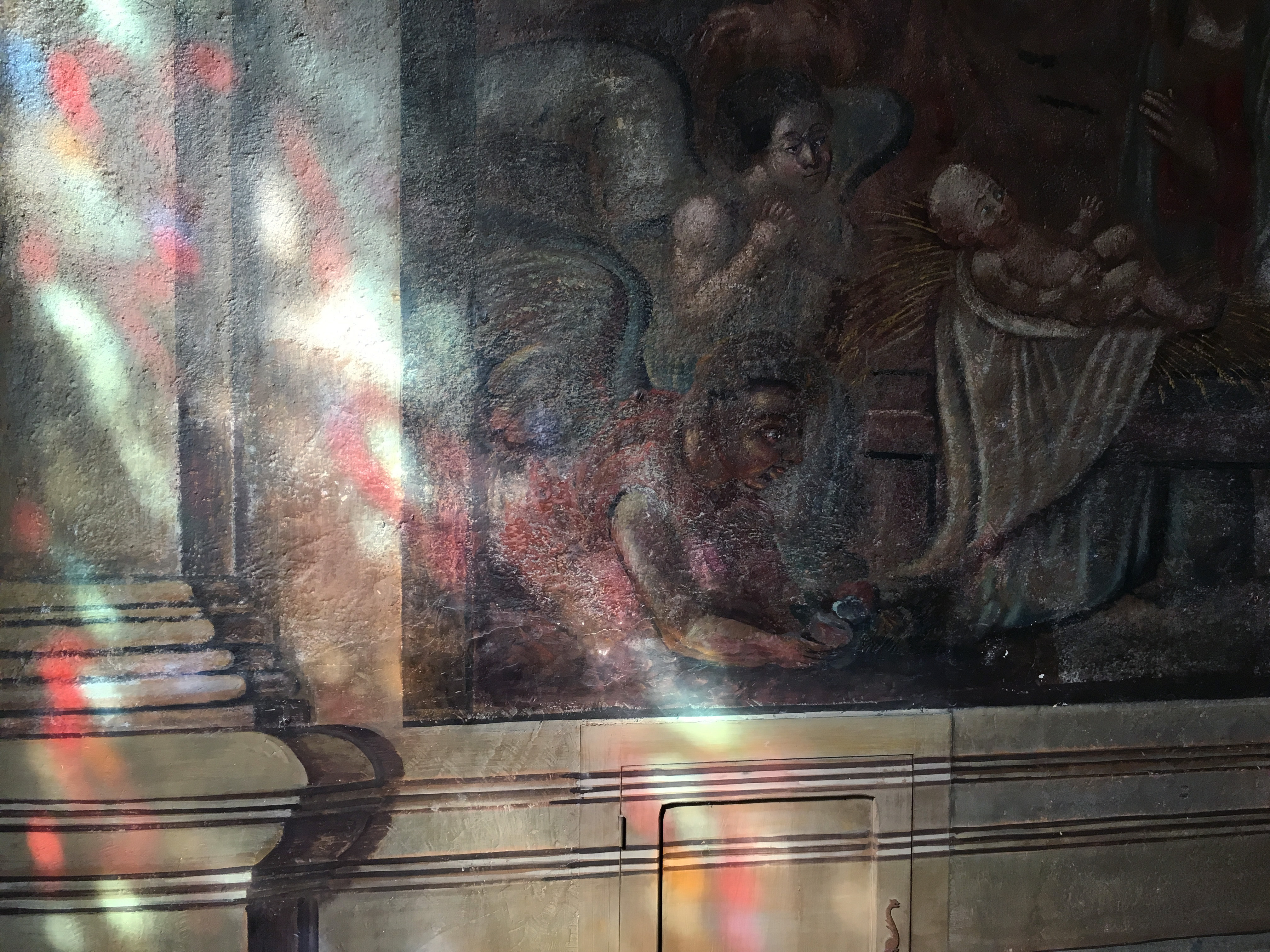 Солнечные витражи церковь Карнак Бретань Église Saint-Cornély de Carnac цвета и краски природы Альберт Сафиуллин