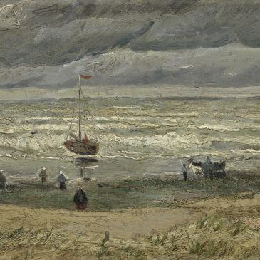 Van Gogh Ван Гог Scheveningen Схевенинген море картина seascape пейзажи природы Альберт Сафиуллин