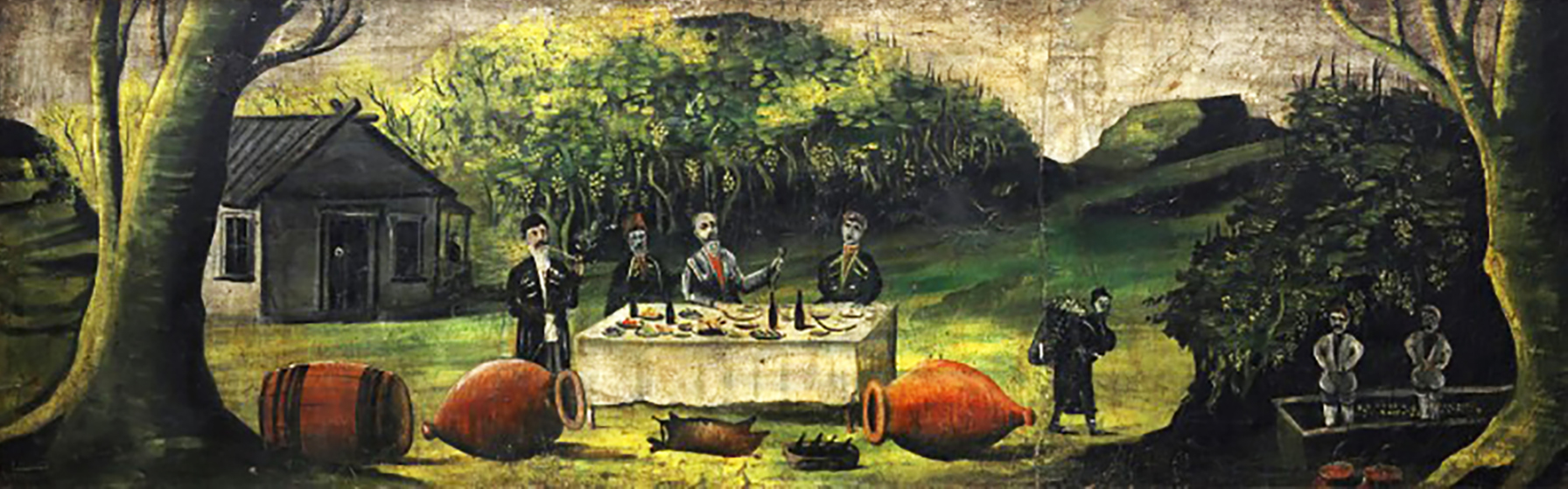 Пиросмани Грузия квеври вино обзор пейзажи природы Альберт Сафиуллин