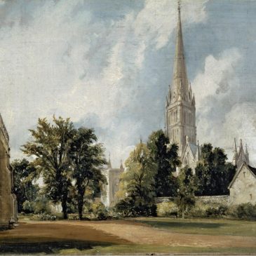 Salisbury Cathedral Constable художник Констебл Солсбери собор картина маслом пейзажи природы Альберт Сафиуллин