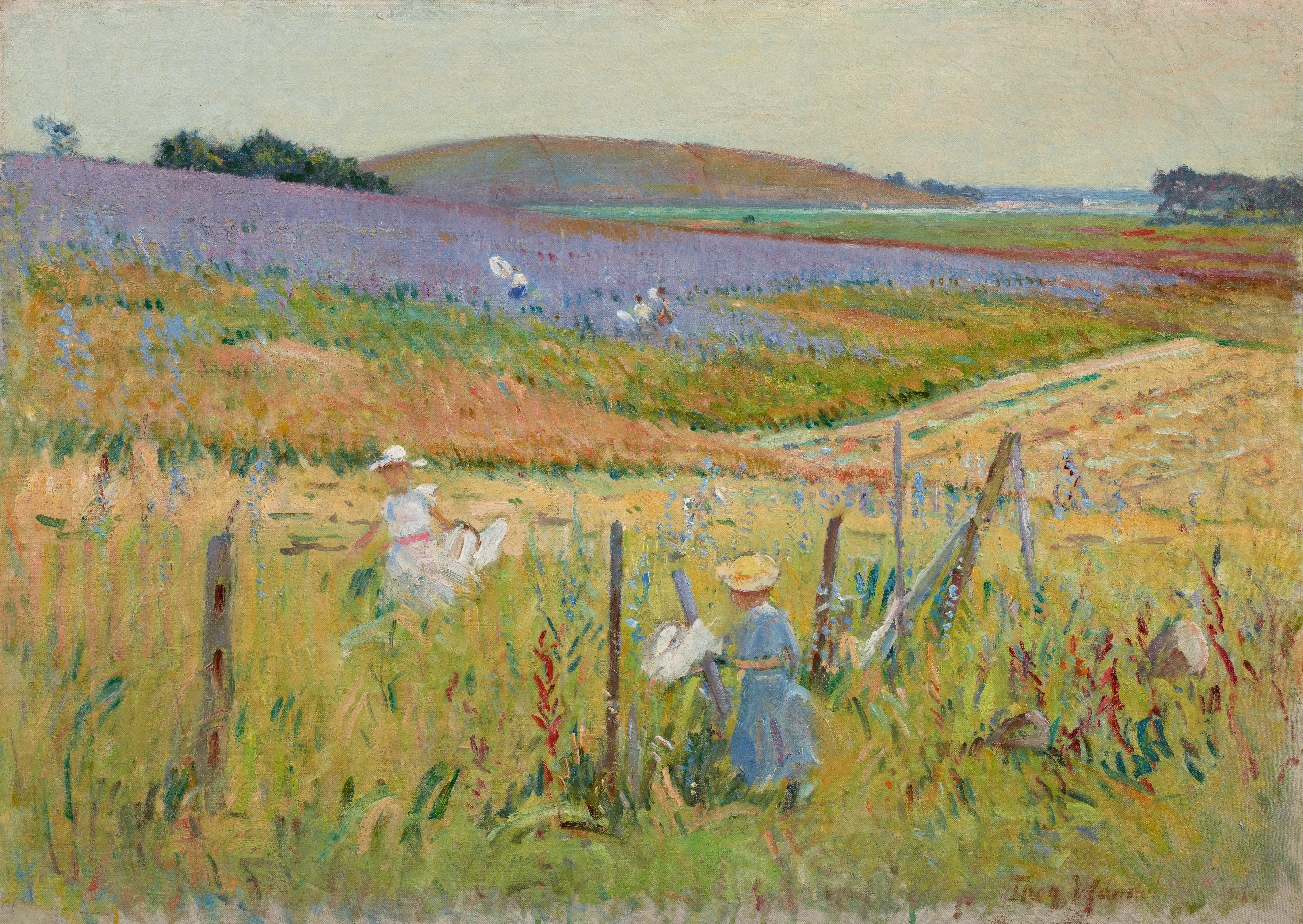 Theodore Wendel Теодор Вендель американский импрессионист картина пейзажи природы Альберт Сафиуллин художник