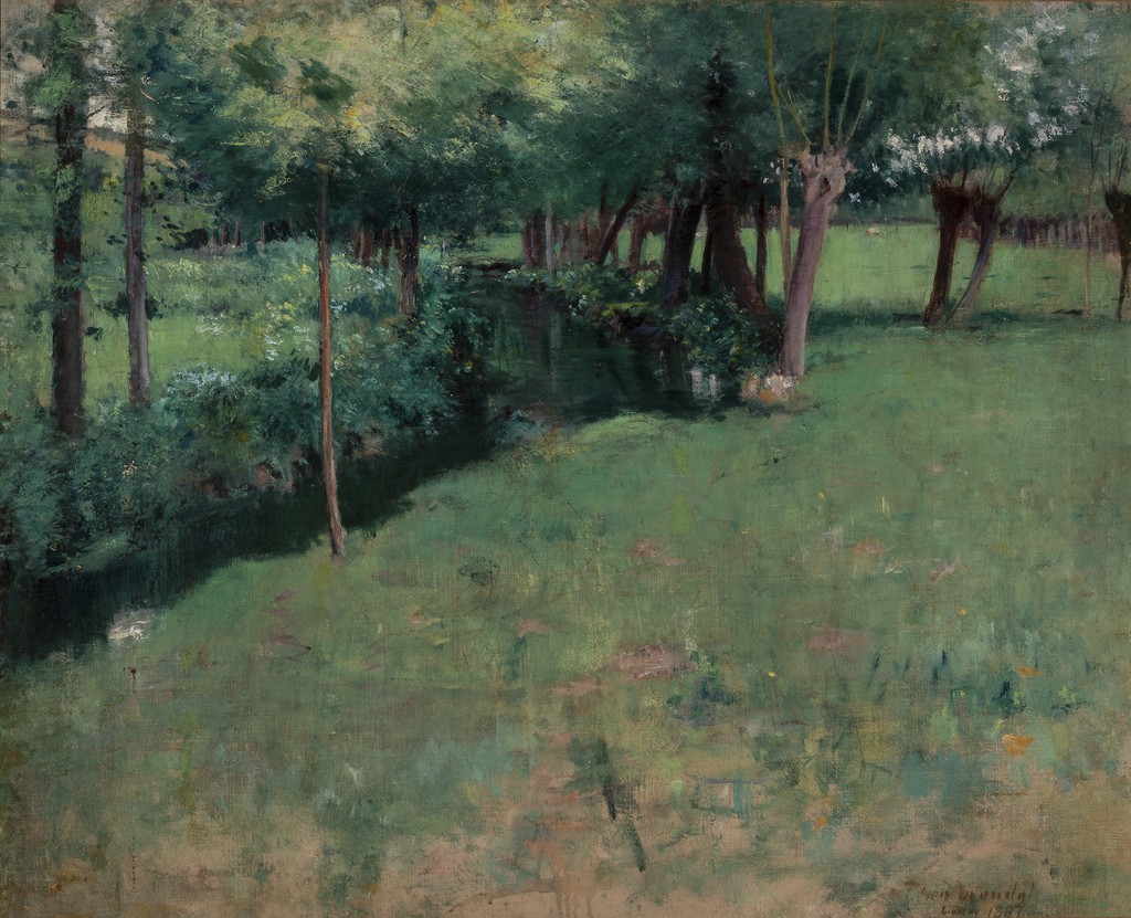 Theodore Wendel Теодор Вендель американский импрессионист картина пейзажи природы Альберт Сафиуллин художник