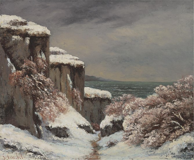 Gustave Courbet Гюстав Курбе художник картина пейзажи Альберт Сафиуллин