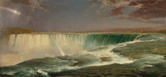 Frederic Edwin Church художник Фредерик Черч картина Ниагара Niagara пейзажи Альберт Сафиуллин