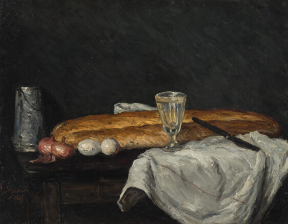 Cézanne Сезанн картина Still Life with Bread and Eggs натюрморт пейзажи Альберт Сафиуллин