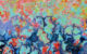 абстракция розовый бирюза черный картина Матисс NFT холст масло художник Альберт Сафиуллин